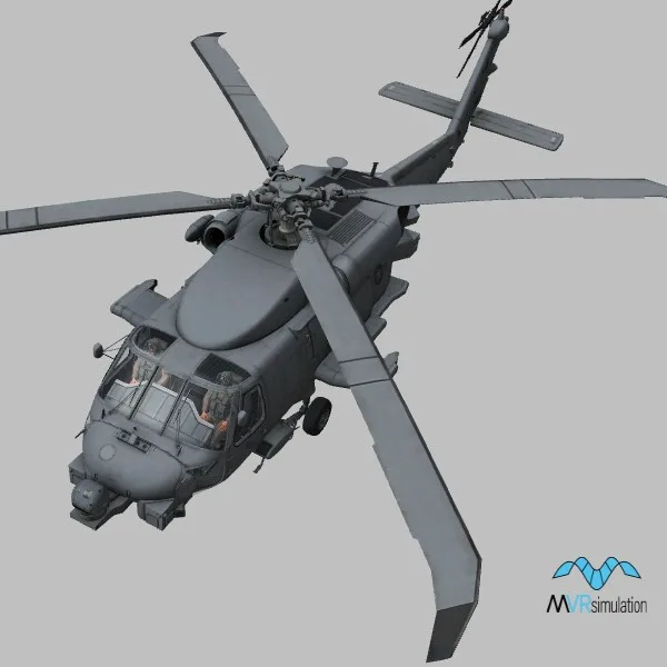 MH-60R · US · grey — 3D model preview