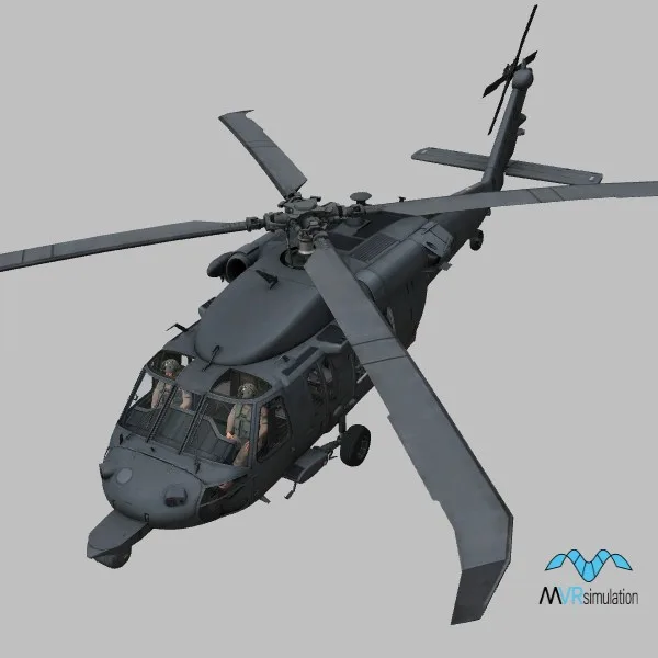 MH-60S · US · grey — 3D model preview