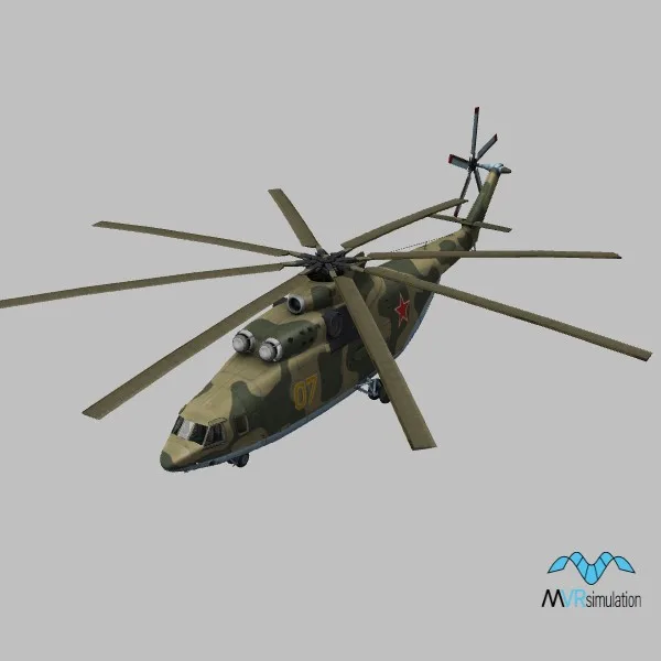 Mi-26M · RU · camo — 3D model preview