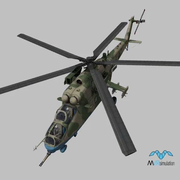 Mi-35M · RU · camo — 3D model preview