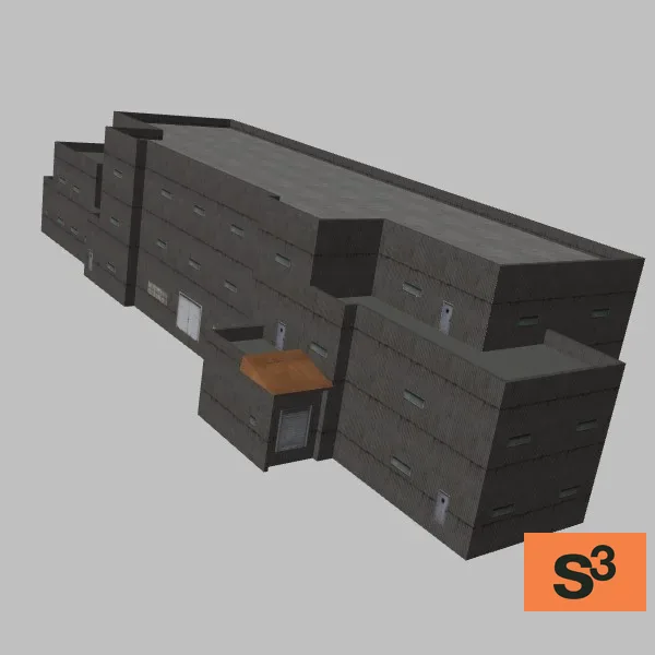 MI-H-Building-003 — 3D model preview