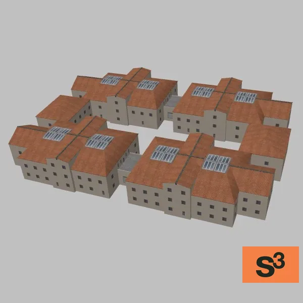 MI-H-Building-004 — 3D model preview