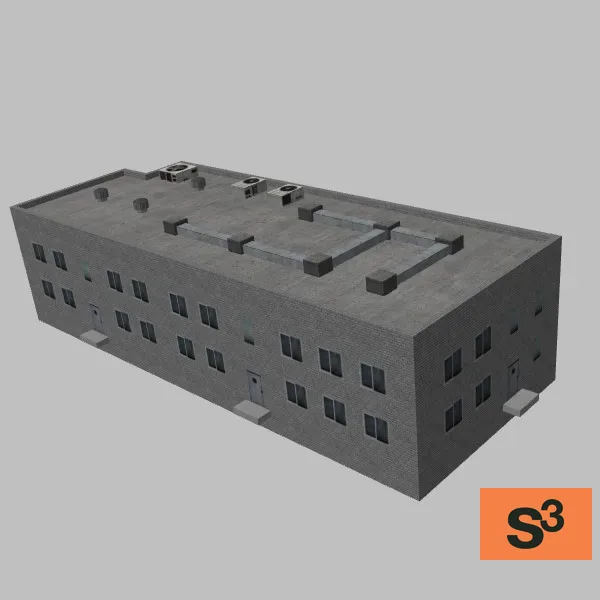 MI-H-Building-011 — 3D model preview