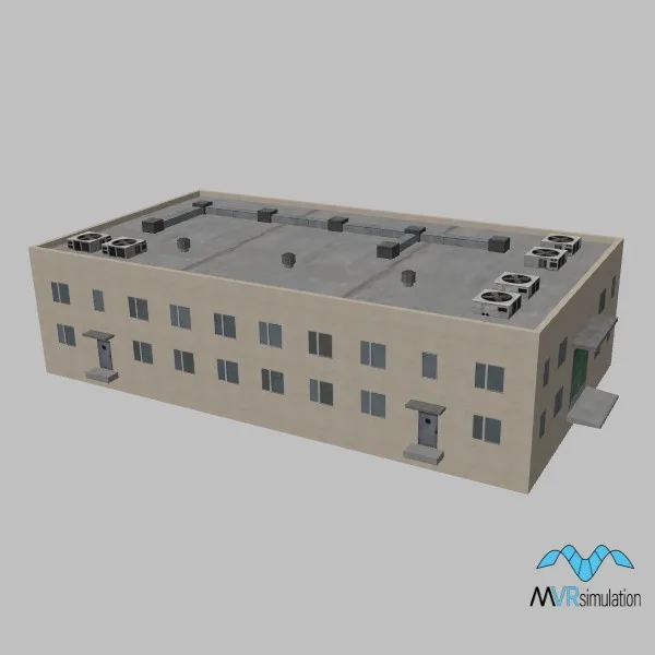 MI-M-Building-003 — 3D model preview