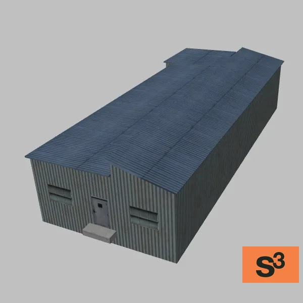 MI-M-Building-011 — 3D model preview
