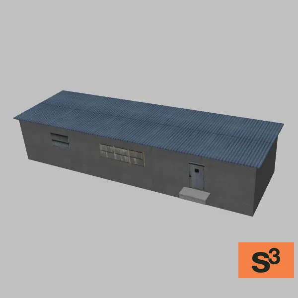 MI-M-Building-028 — 3D model preview