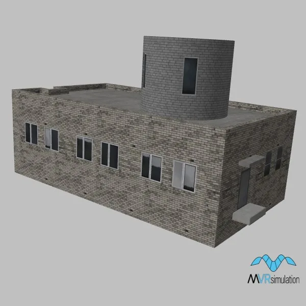 MI-M-Building-033 — 3D model preview