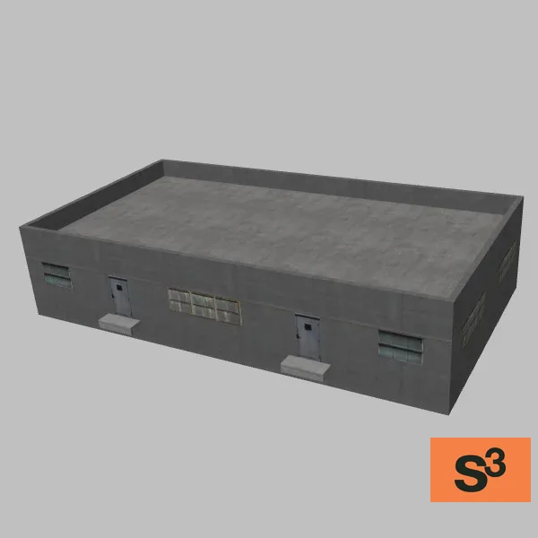 MI-M-Building-052 — 3D model preview