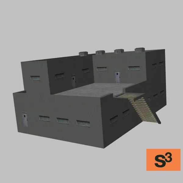 MI-M-Building-056 — 3D model preview