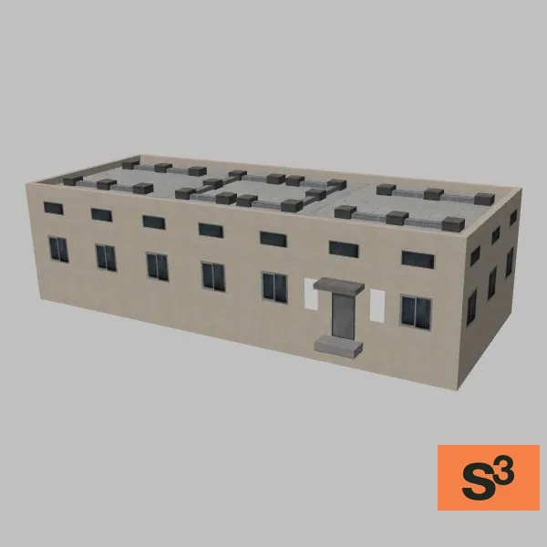 MI-M-Building-063 — 3D model preview
