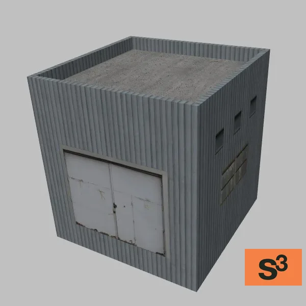 MI-S-Building-003 — 3D model preview