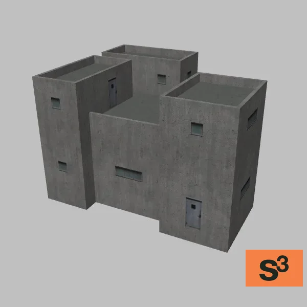 MI-S-Building-010 — 3D model preview