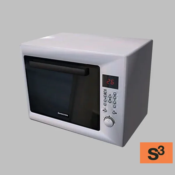 microwave-001 — 3D model preview