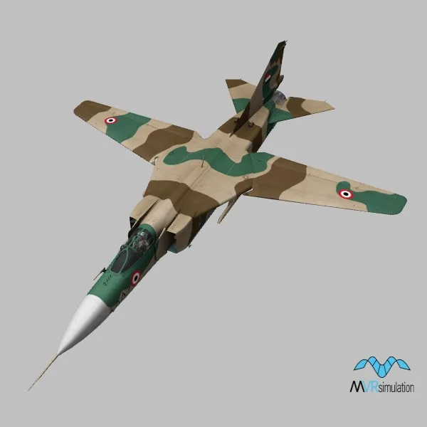 MiG-23ML · SY · camo — 3D model preview