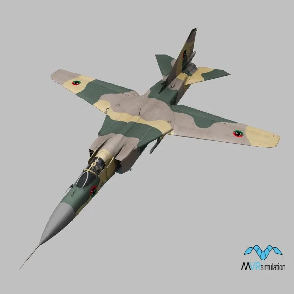 MiG-23MLD · LY · camo — 3D model preview