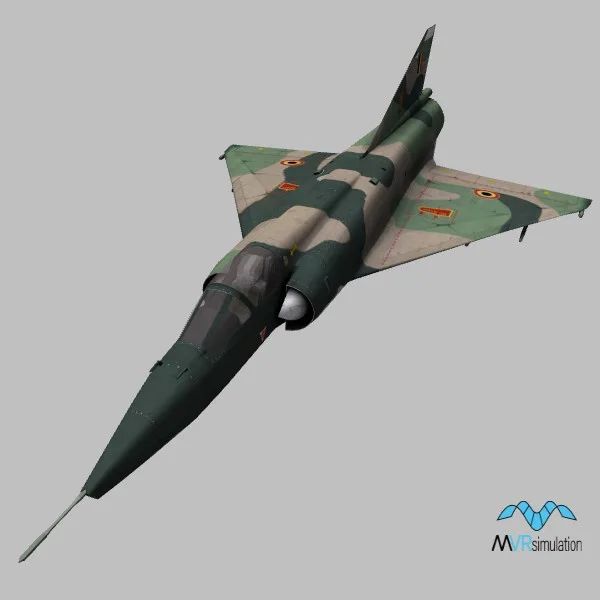 Mirage-5BA · BE · camo — 3D model preview
