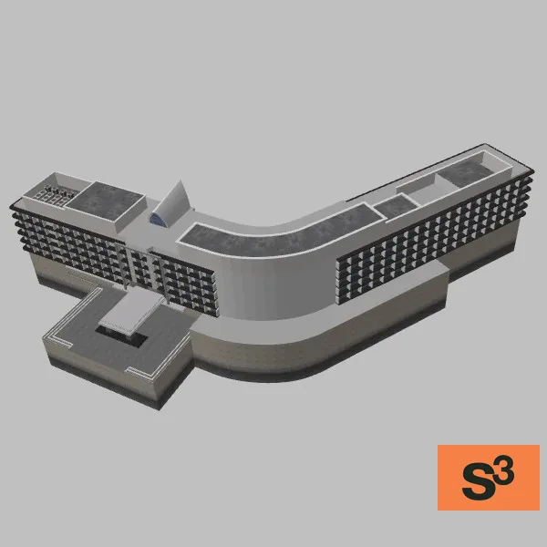 Miyako-building-044 — 3D model preview