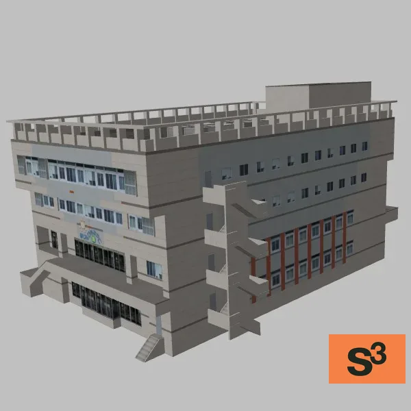 Miyako-building-060 — 3D model preview