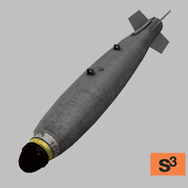 Mk-83HD · US · grey — 3D model preview
