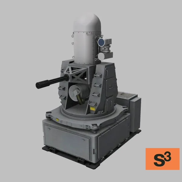 Mk15-Phalanx-CIWS · US · grey — 3D model preview