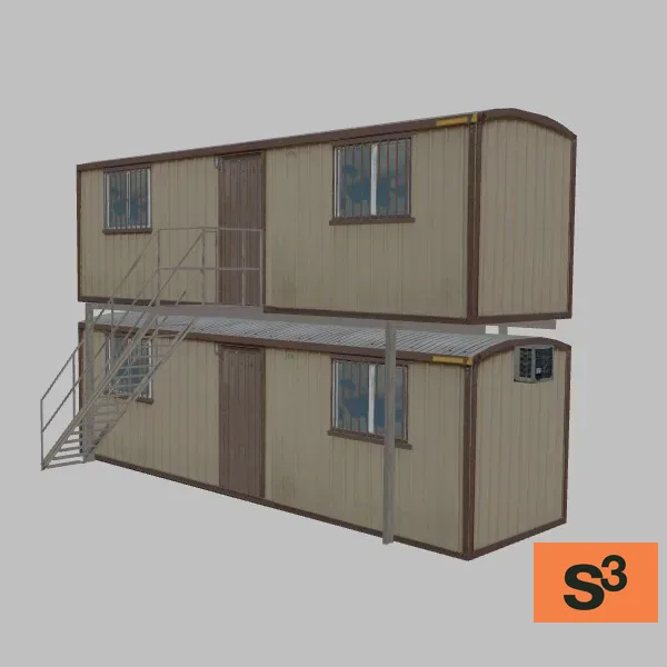 mobile office-001 — 3D model preview