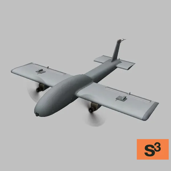Molniya-2 · RU · grey — 3D model preview
