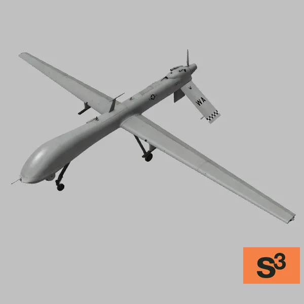 MQ-1 · US · grey — 3D model preview