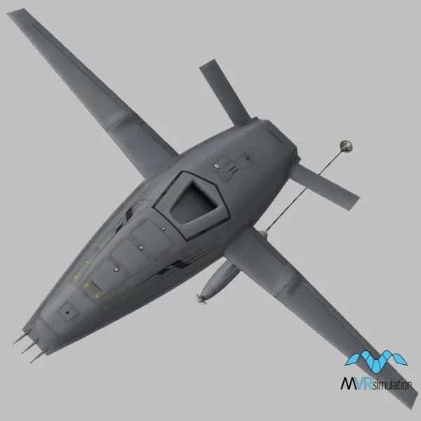 MQ-25A · US · grey — 3D model preview