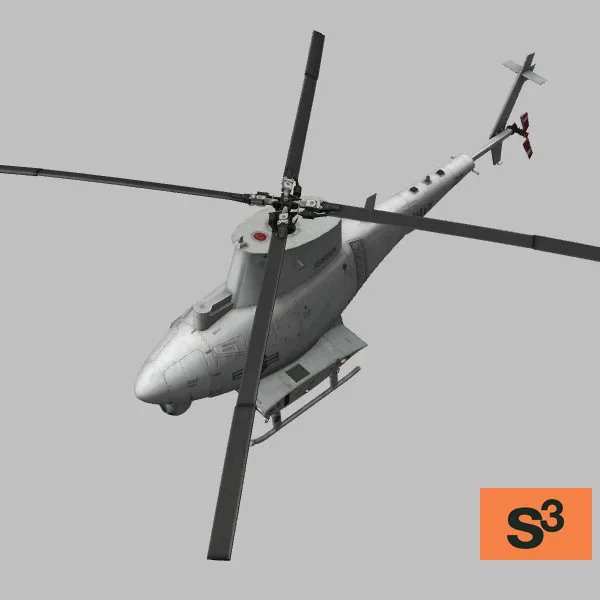 MQ-8B · US · grey — 3D model preview