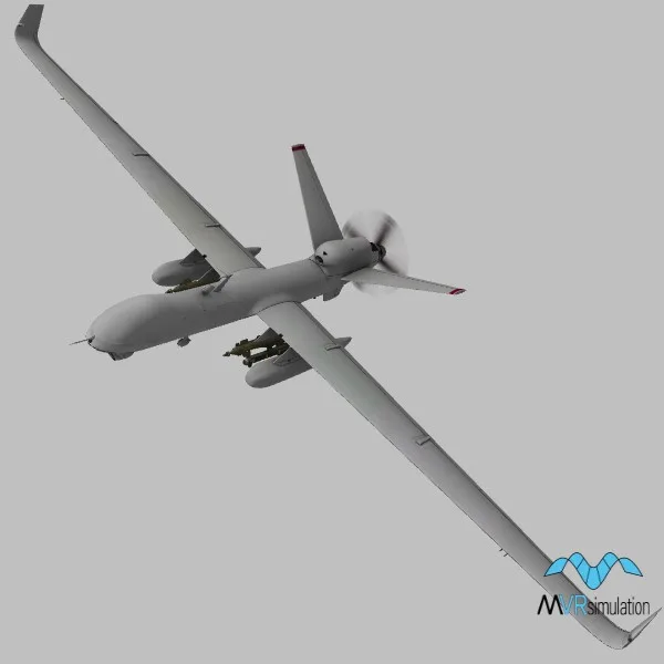 MQ-9-ER · US · grey — 3D model preview