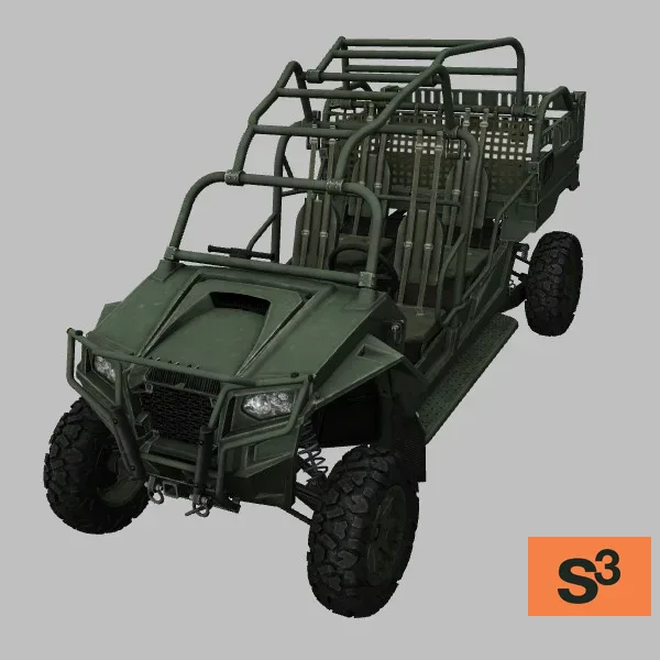 MRZR-4 · US · green — 3D model preview