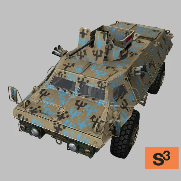 MSFV · IQ · camo — 3D model preview