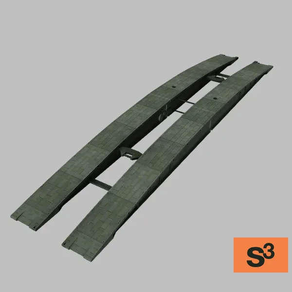 MT-55-BRIDGE · RU · green — 3D model preview