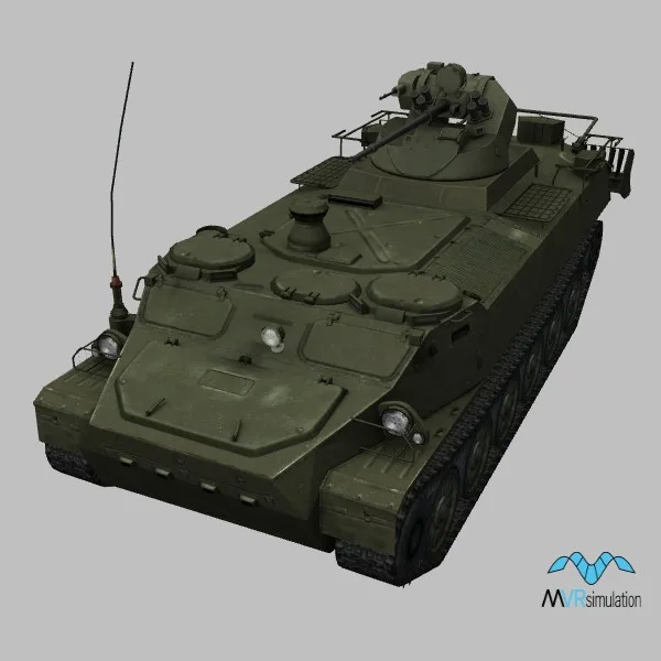 MT-LB-6MB · RU · green — 3D model preview