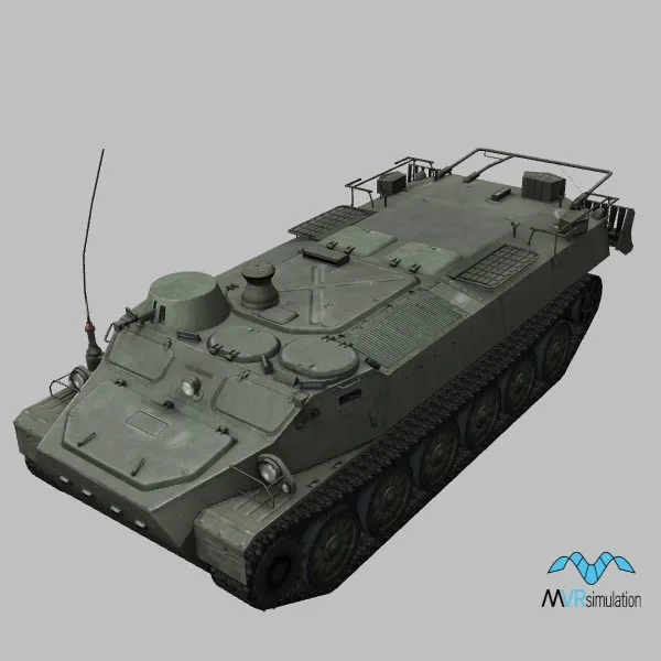 MT-LB · RU · green — 3D model preview