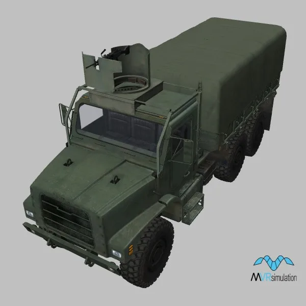MTVR-MK23 · M249B-canopy · US · green — 3D model preview