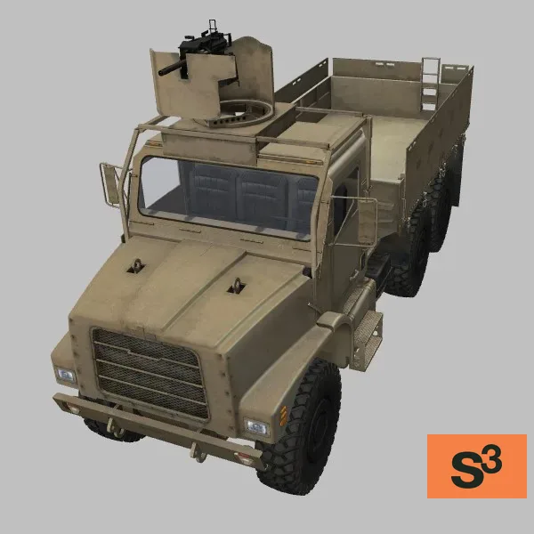 MTVR-MK23 · Mk19 · US · desert — 3D model preview