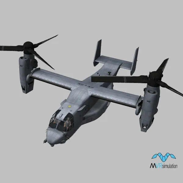 MV-22B · US · grey — 3D model preview
