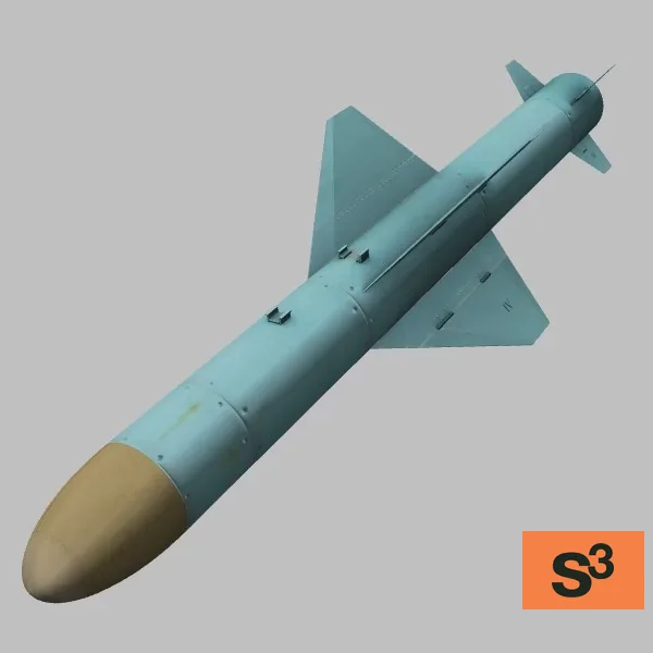 Nasr-1 · IR · white — 3D model preview