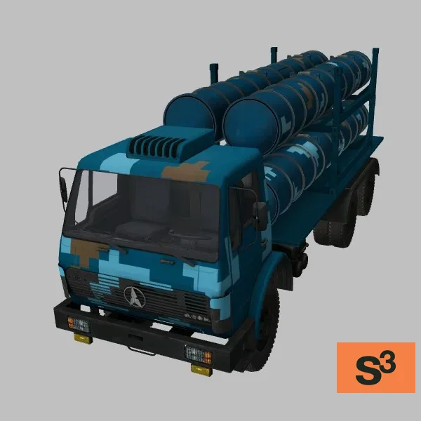 ND1260-HQ-9B-transporter · CN · digital-blue — 3D model preview