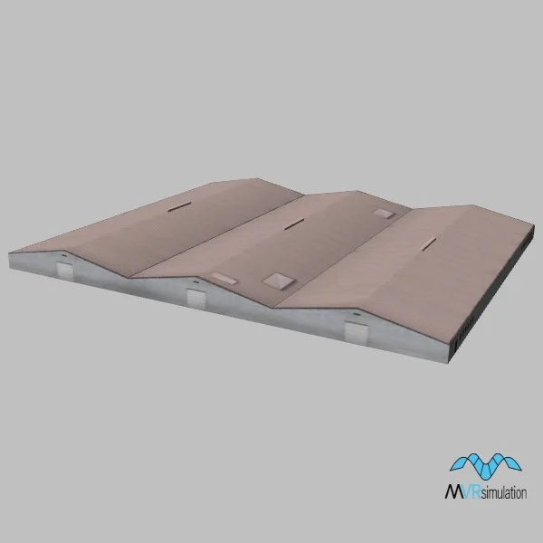 Nellis 029 building — 3D model preview