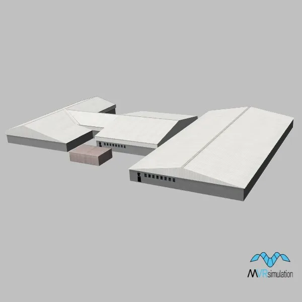 Nellis 030 building — 3D model preview