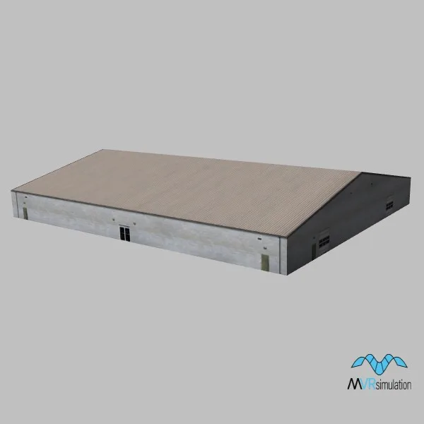 Nellis 035 building — 3D model preview