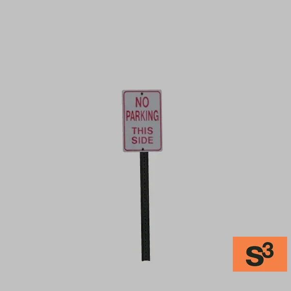 no parking-sign-003 — 3D model preview