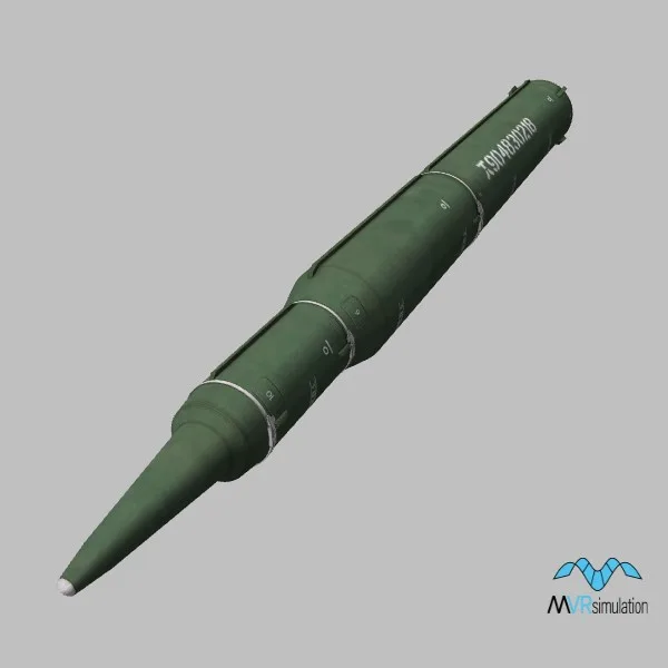 Nodong-2 · KP · green — 3D model preview