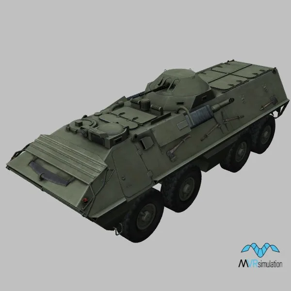 OT-64 · CZ · green — 3D model preview