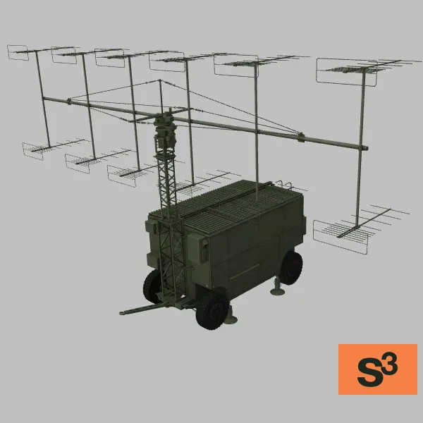 P-12M · RS · green — 3D model preview