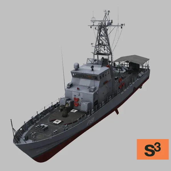 P191-Starobilsk · UA · grey — 3D model preview