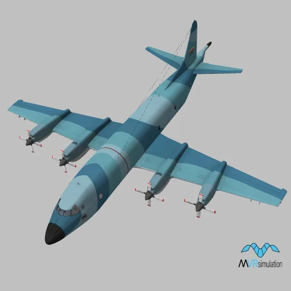 P3F · IR · camo — 3D model preview