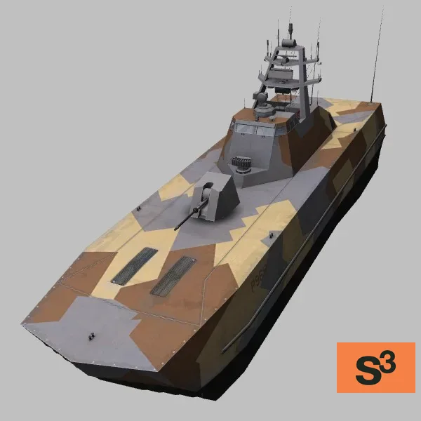 P965 · NO · camo — 3D model preview